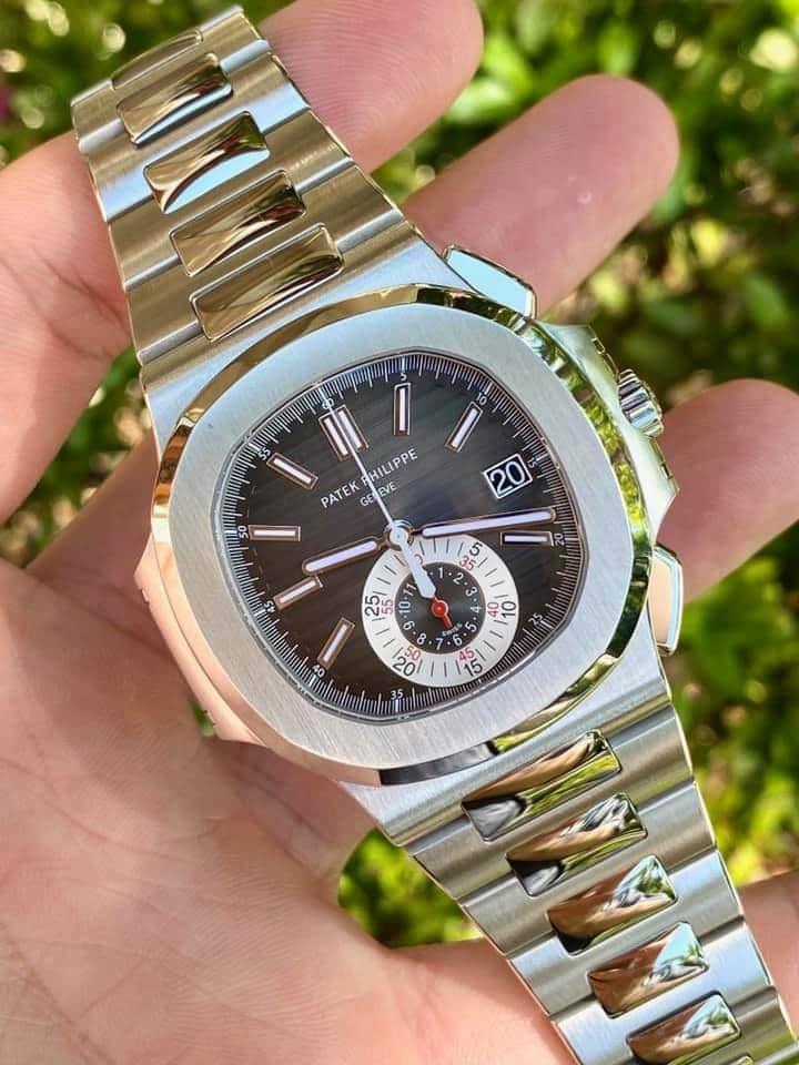 Patek Philippe Nautilus 5980 1A Black dial Luxury Watches on