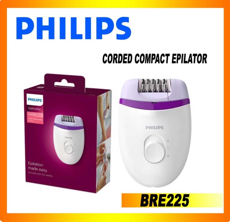 Philips Bre225 00 Satinelle Essential Corded Compact Epilator