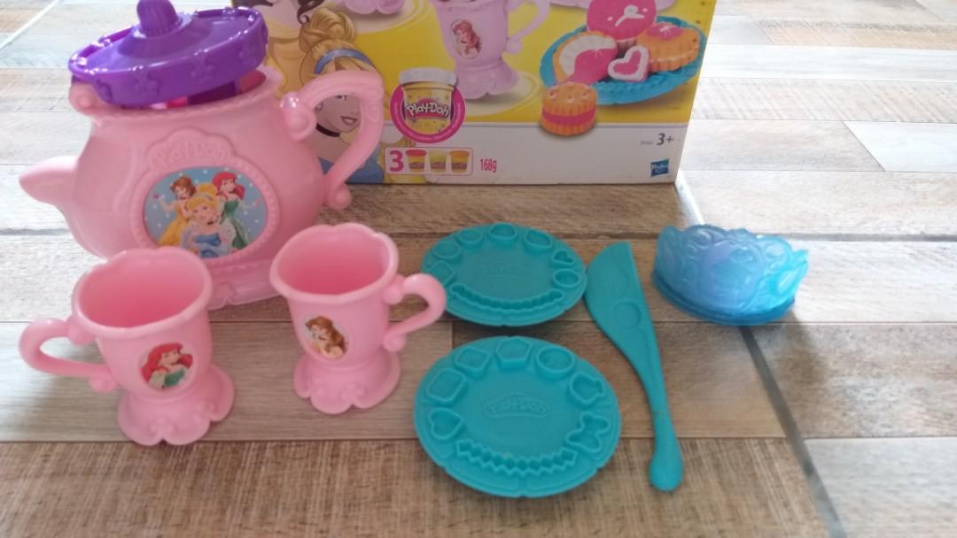 play doh tea party