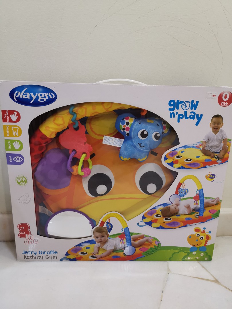 jerry giraffe activity gym