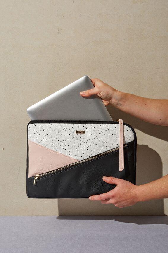 Premium Typo 13 inch laptop sleeve millennial pink, Mobile Phones