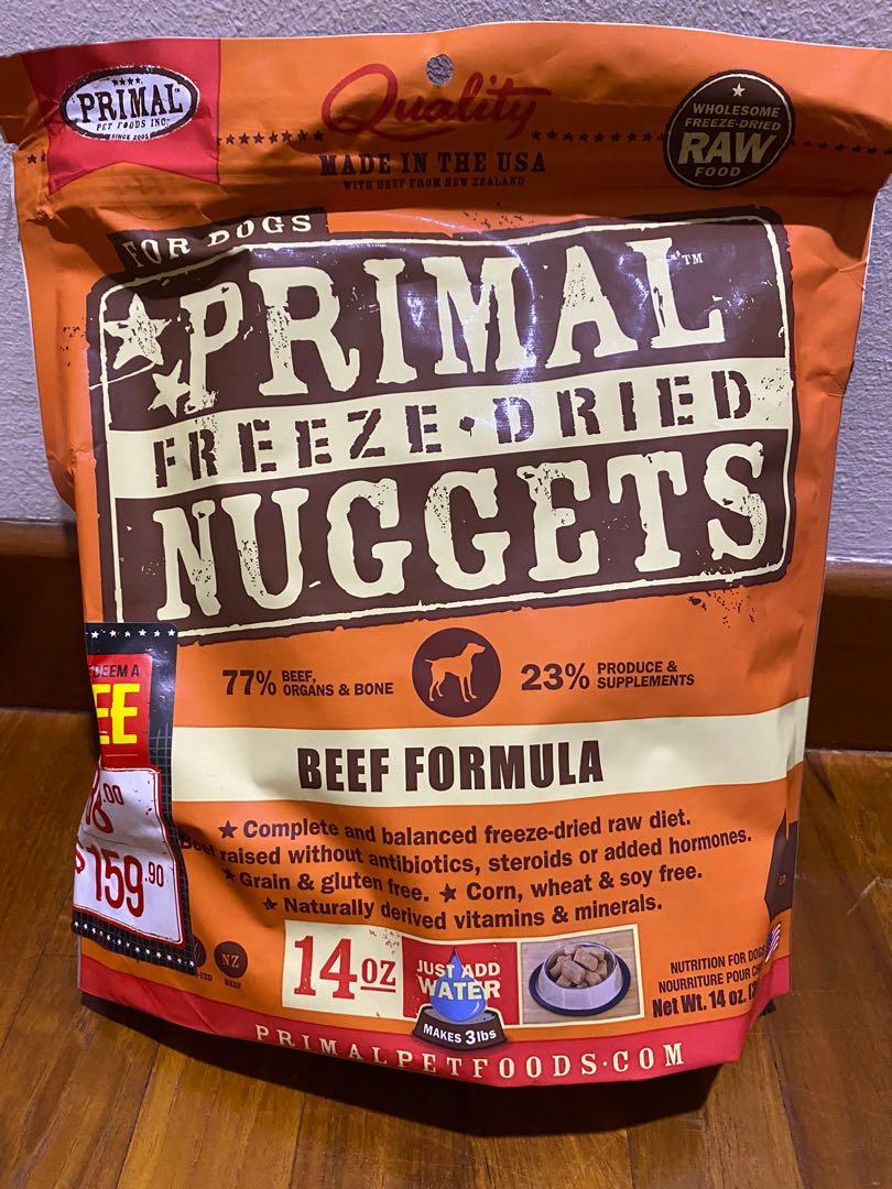 primal freeze dried beef