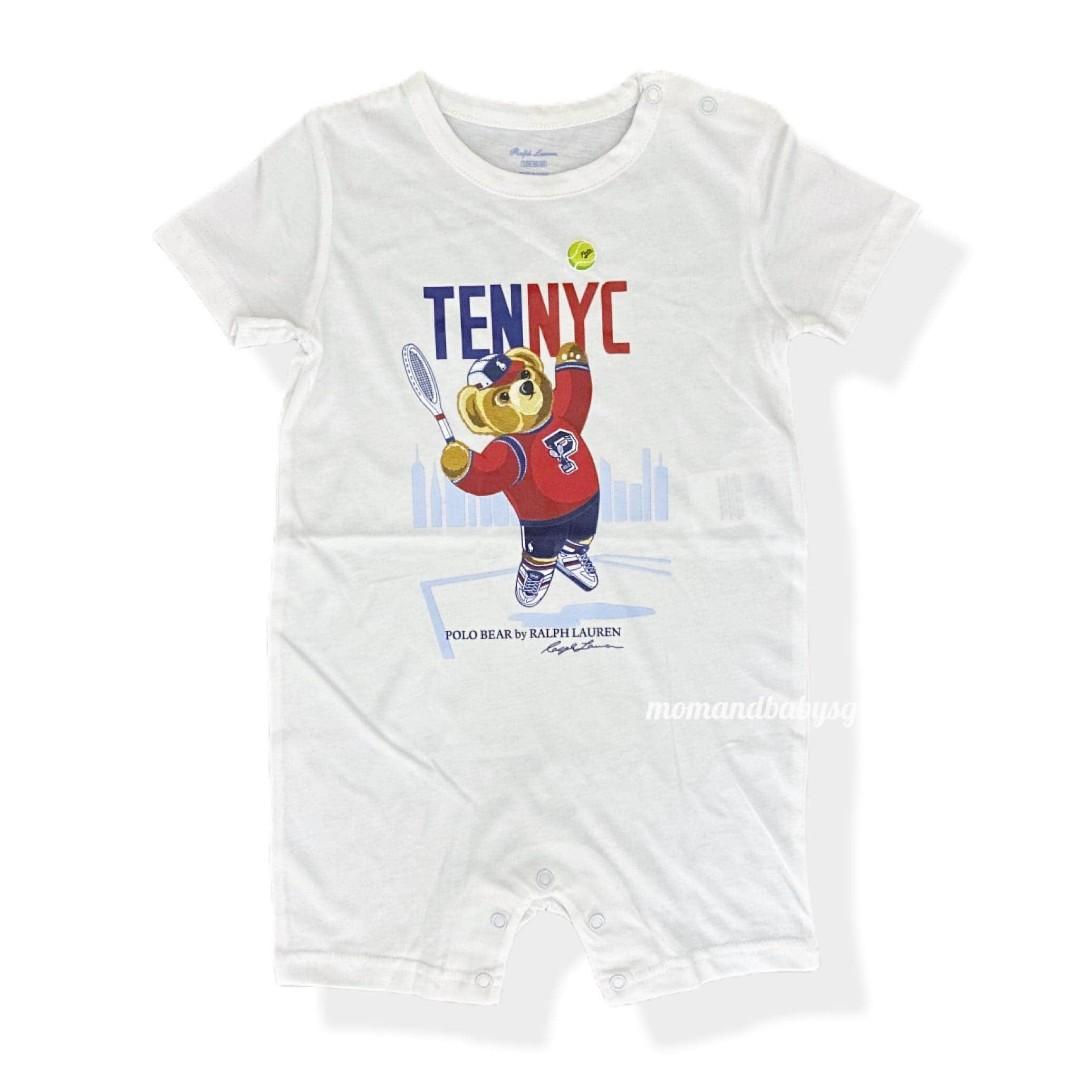 Ralph Lauren Tennis Nyc Romper Babies Kids Babies Apparel On Carousell