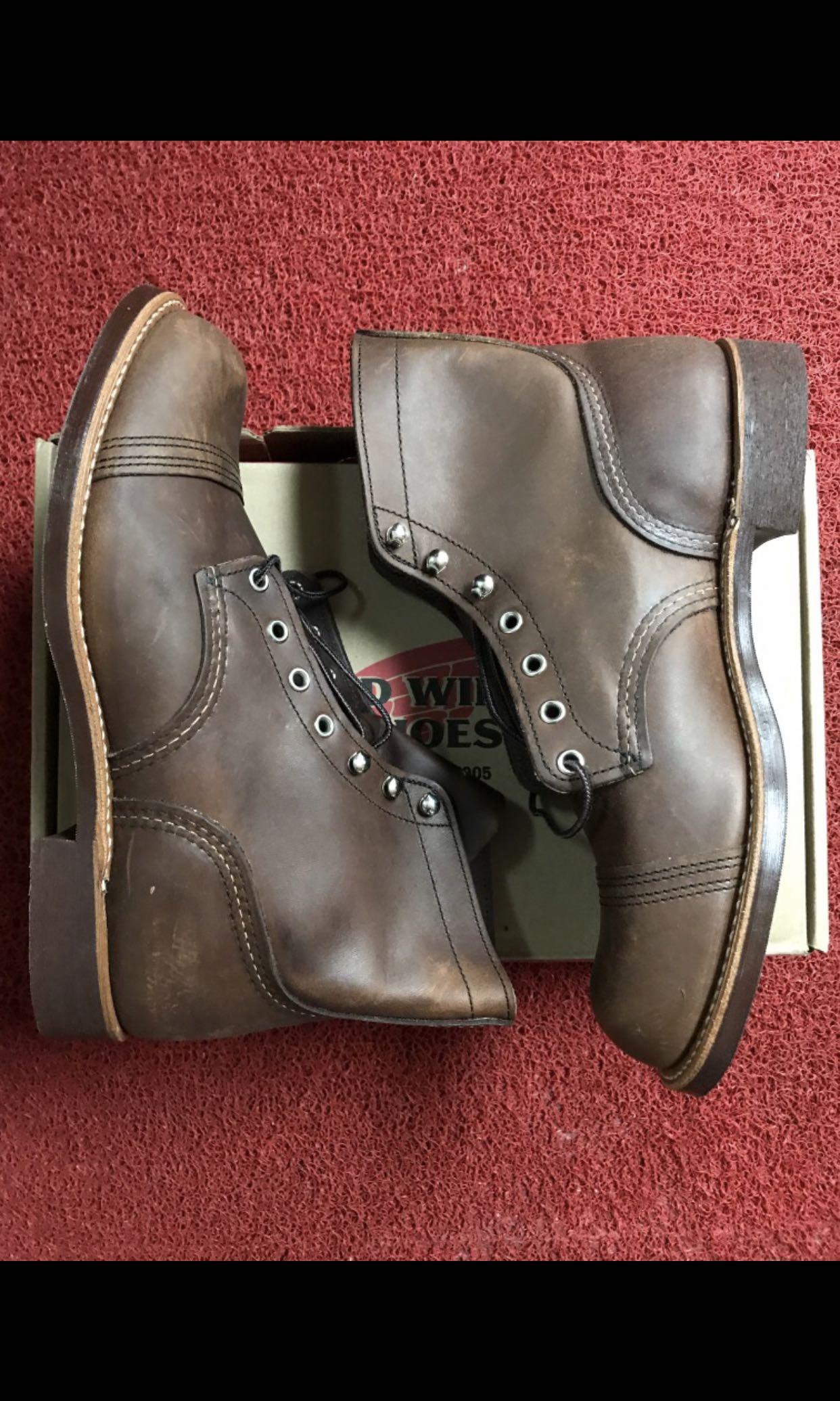 Red wing iron discount ranger amber harness