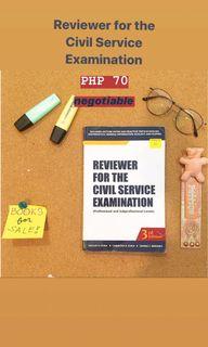 Reviewer for the Civil Service Examination