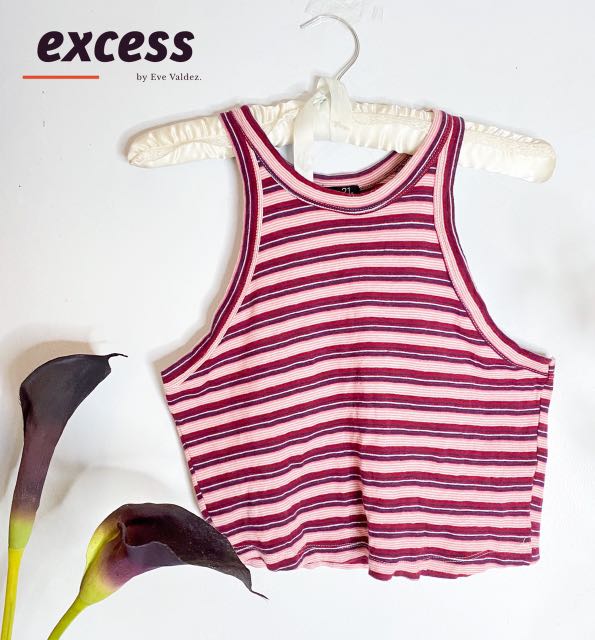 Rue 21 Halter Croptop Women S Fashion Clothes Tops On Carousell