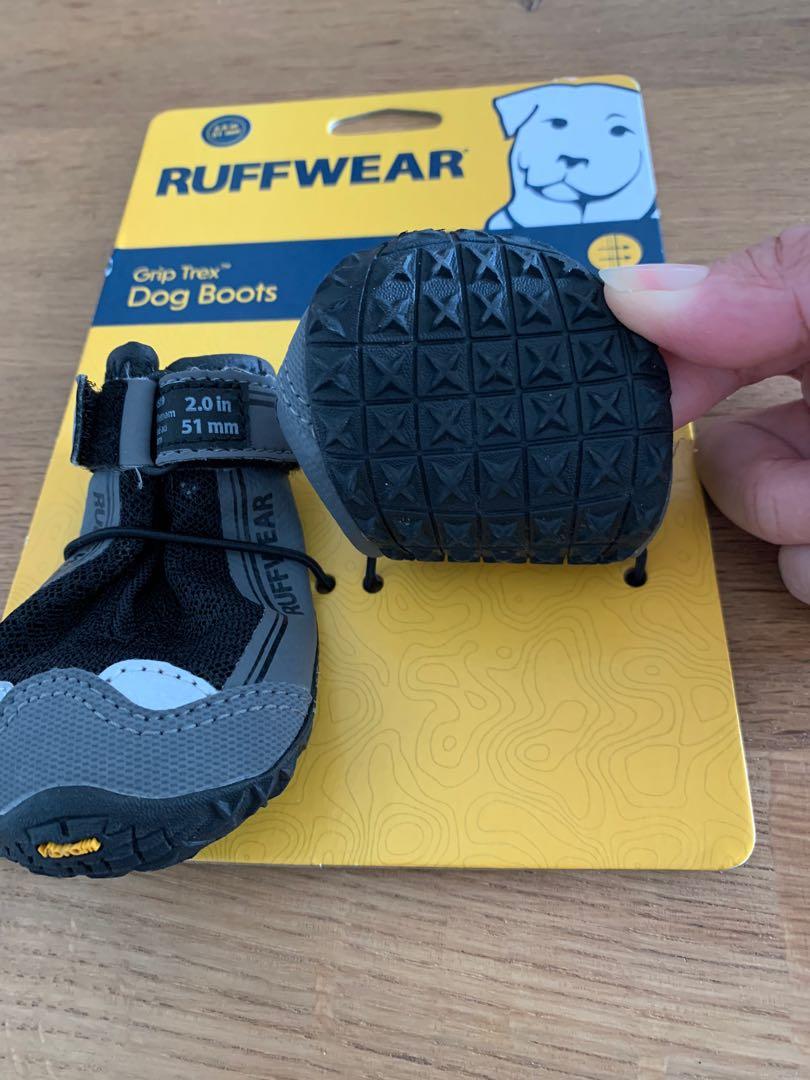 Dog Boots Ruffwear Grip Trex Obsidian Black, In Boots