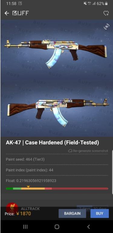 S] AK47 Case FT Tier 3 Gem, Video Gaming, Gaming Accessories, Cards & Accounts on Carousell