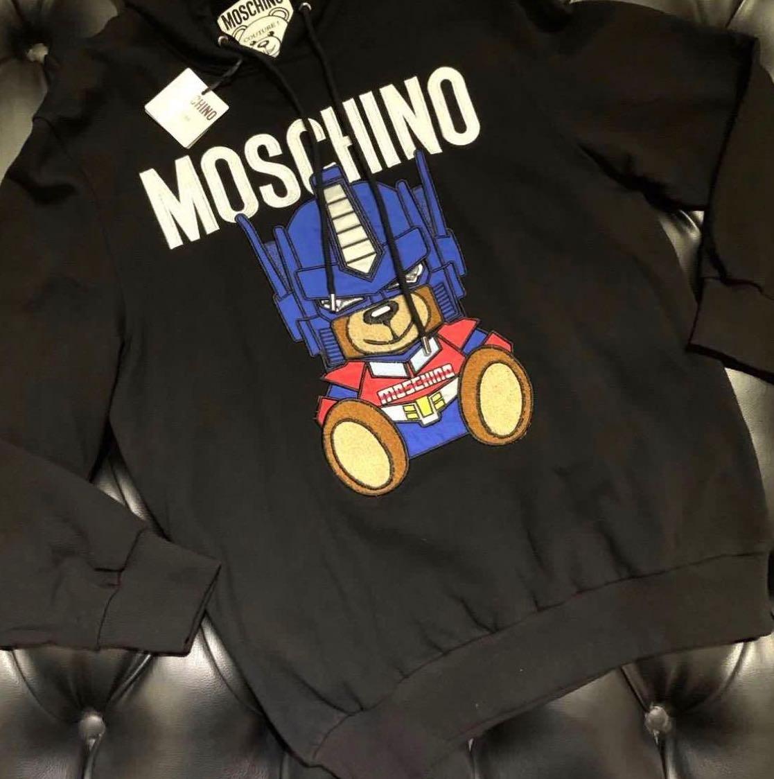 moschino transformers hoodie