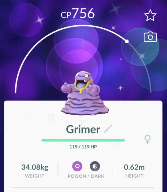 Shiny Alolan Grimer Pokemon Go Alola Toys Games Video Gaming Video Games On Carousell