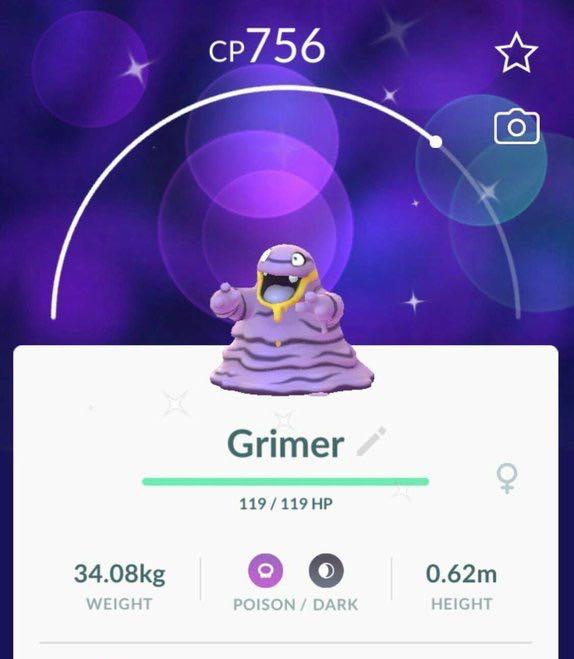 Shiny Alolan Grimer Pokemon Go Alola Toys Games Video Gaming Video Games On Carousell