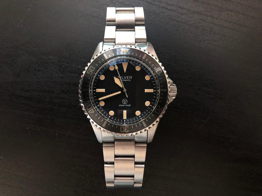 Silver watch company archetype one sales