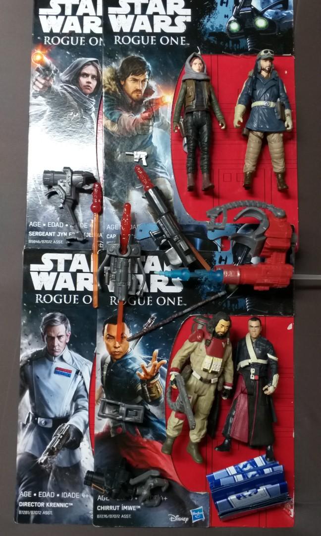 STAR WARS ROUGE ONE FORCE LINK 2.0 CHIRRUT IMWE from 2 PACK 3.75" SCALE LOOSE 
