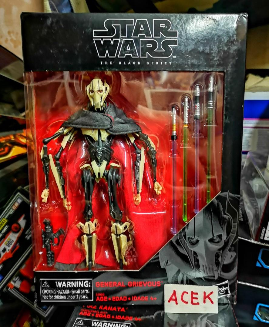 General grievous black series pre order hotsell