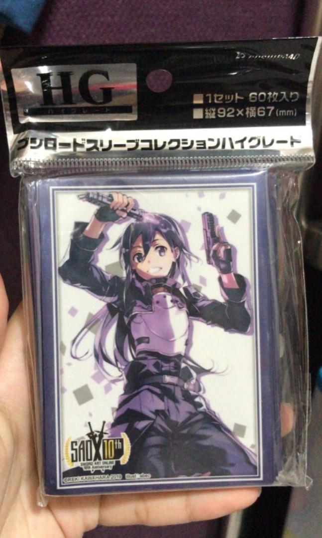 Sword Art Online 10th anniversary Kirito Card Sleeves, Hobbies & Toys, Toys  & Games on Carousell