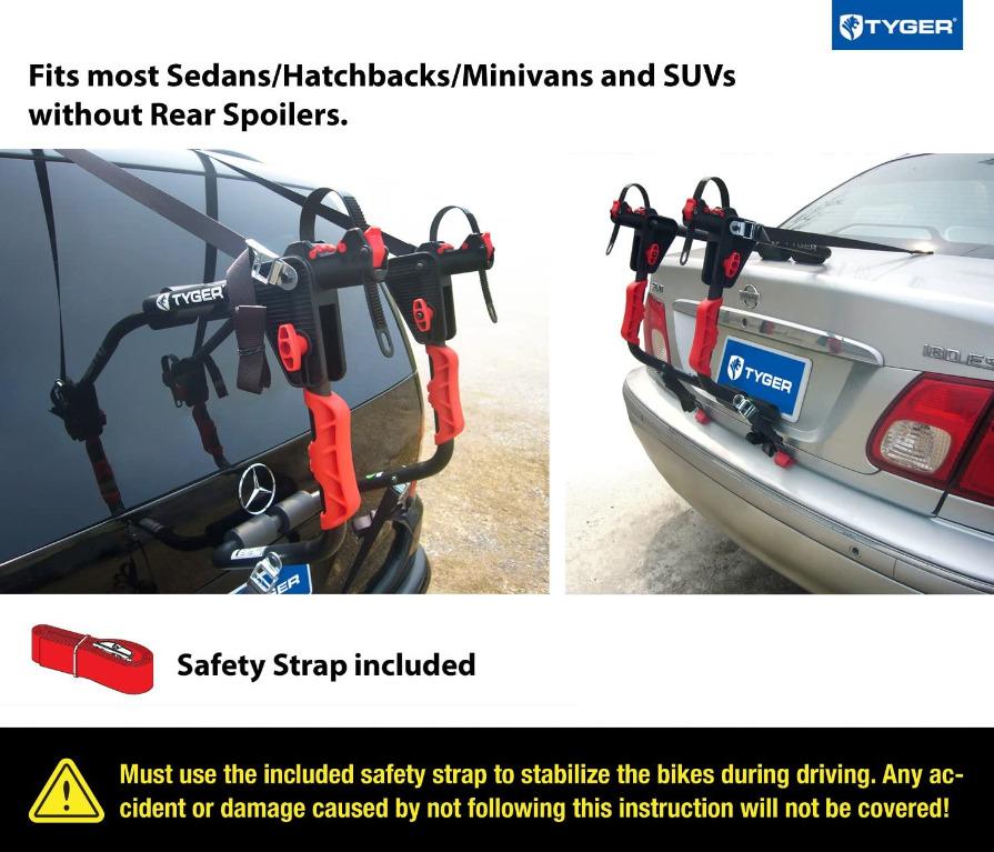 bike rack safety strap