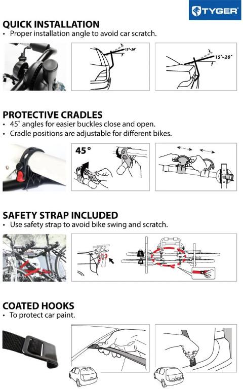 tyger 2 bike rack