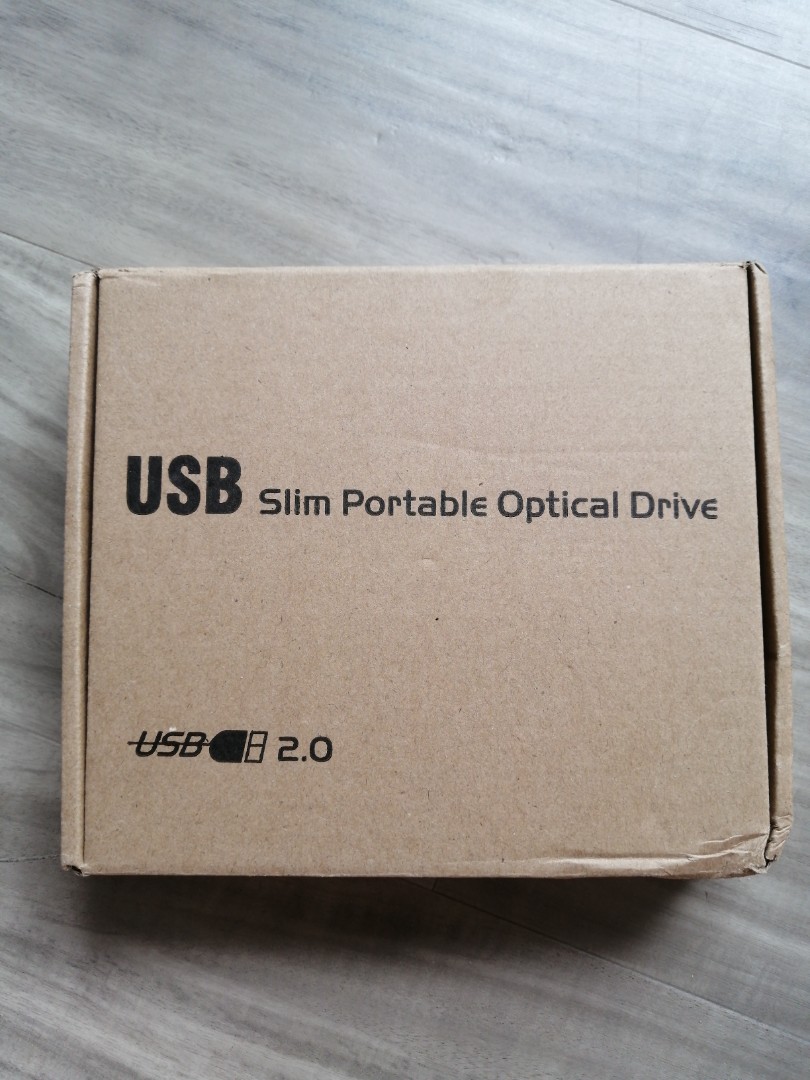 USB Slim Portable Optical Drive, Computers & Tech, Parts & Accessories ...
