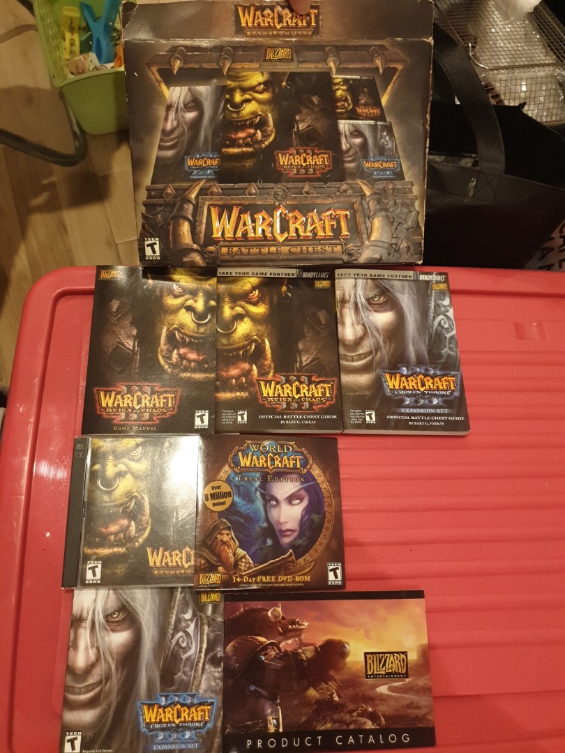 Warcraft battle chest set, Video Gaming, Video Game Consoles, Others on
