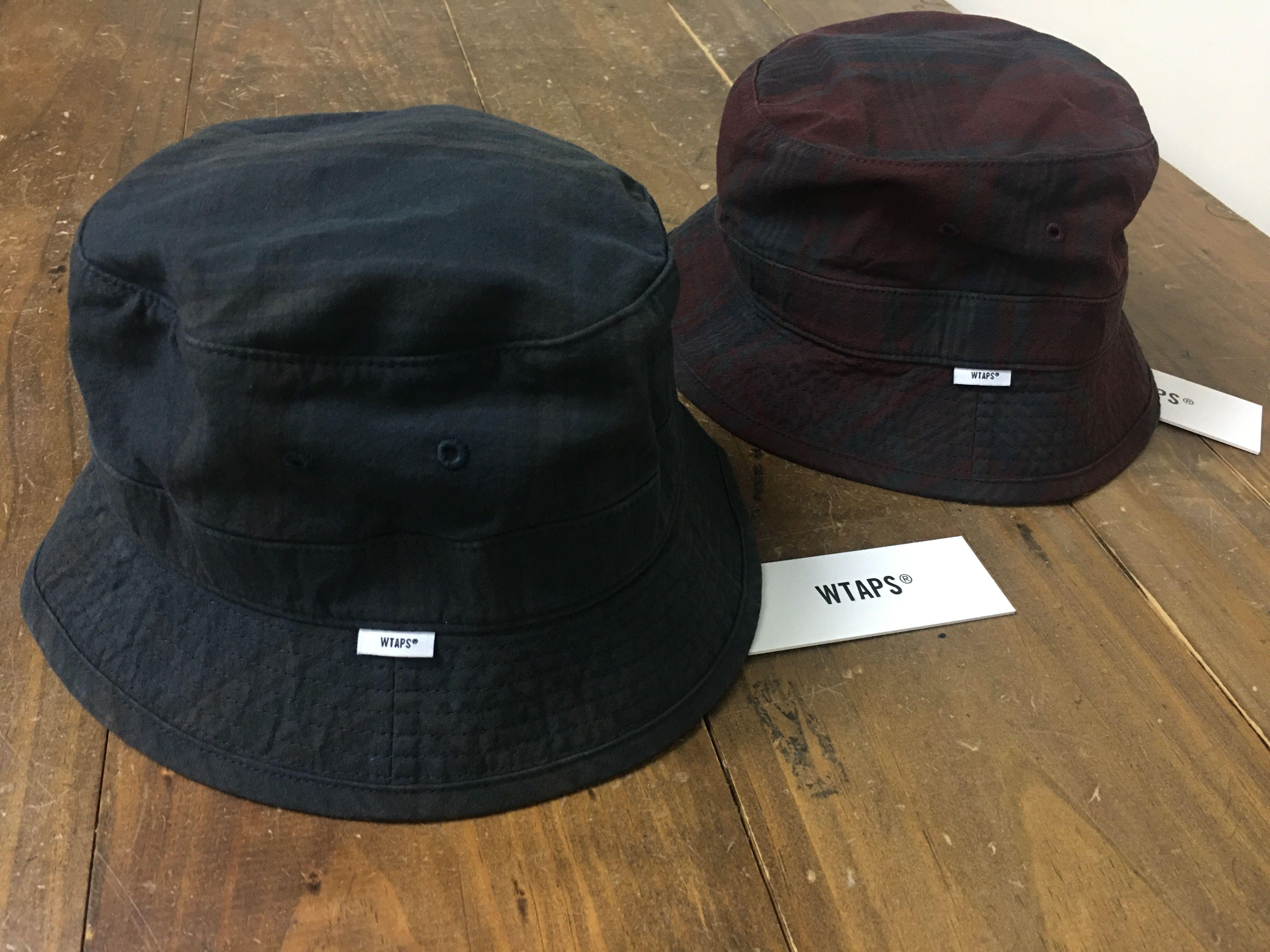 Wtaps Bucket 01 Hat Cotton Poplin Textile Blue 漁夫帽, 男裝, 手錶