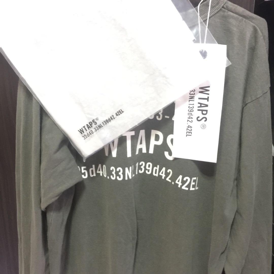WTAPS Long Sleeve Design Tee, Men's 