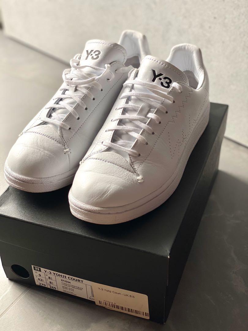 Y3 Yohji Court US9 UK8.5 Men s Fashion Footwear Sneakers on