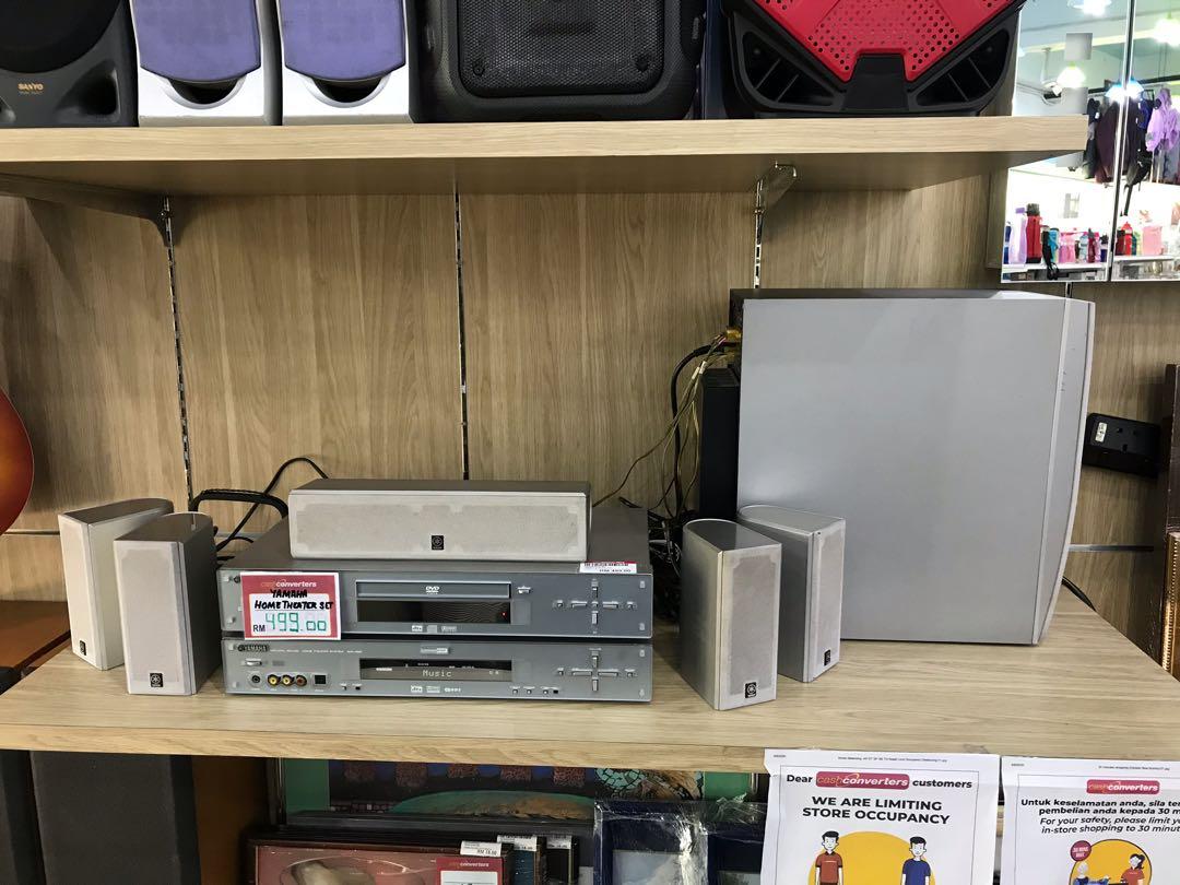 Yamaha DVDS80 & AVRS80 Home Theater System And DVD Player, Audio