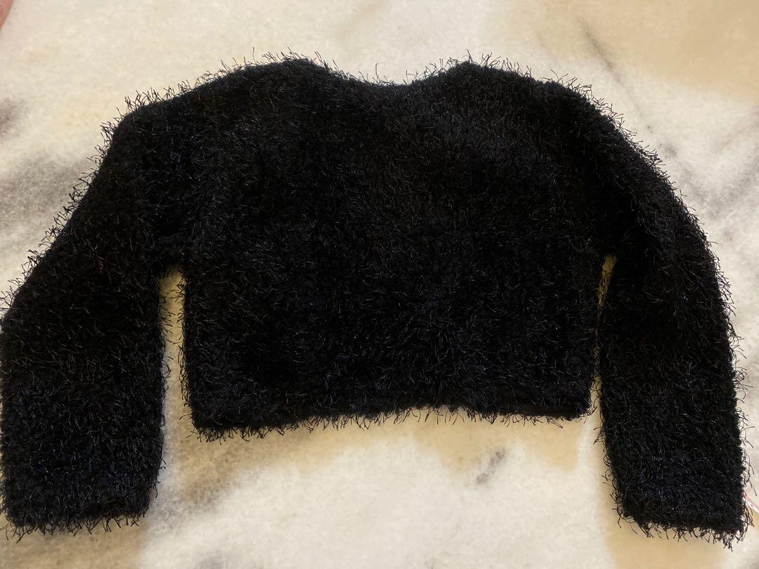 black party cardigan