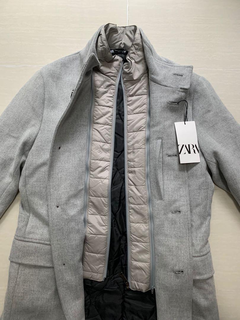 170 OFF ZARA Men s Coat Grey