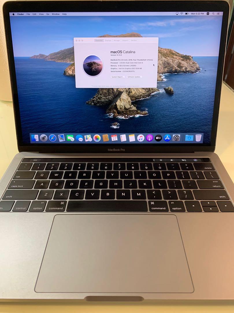 13inch Macbook Pro With Touch Bar Electronics Computers Laptops On Carousell