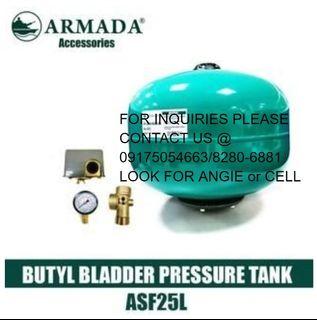 25L Butyl Bladder Pressure Tank
