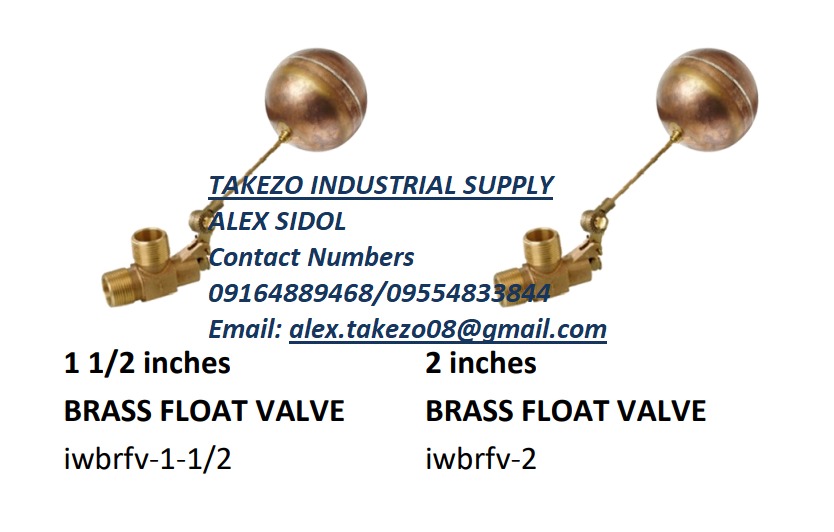 2 inches BRASS FLOAT VALVE iwbrfv2, Commercial & Industrial