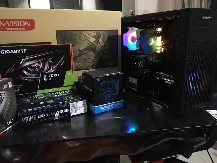 30k Budget Gaming Pc Intel 9100f Gtx 1650 Electronics Computers Desktops On Carousell
