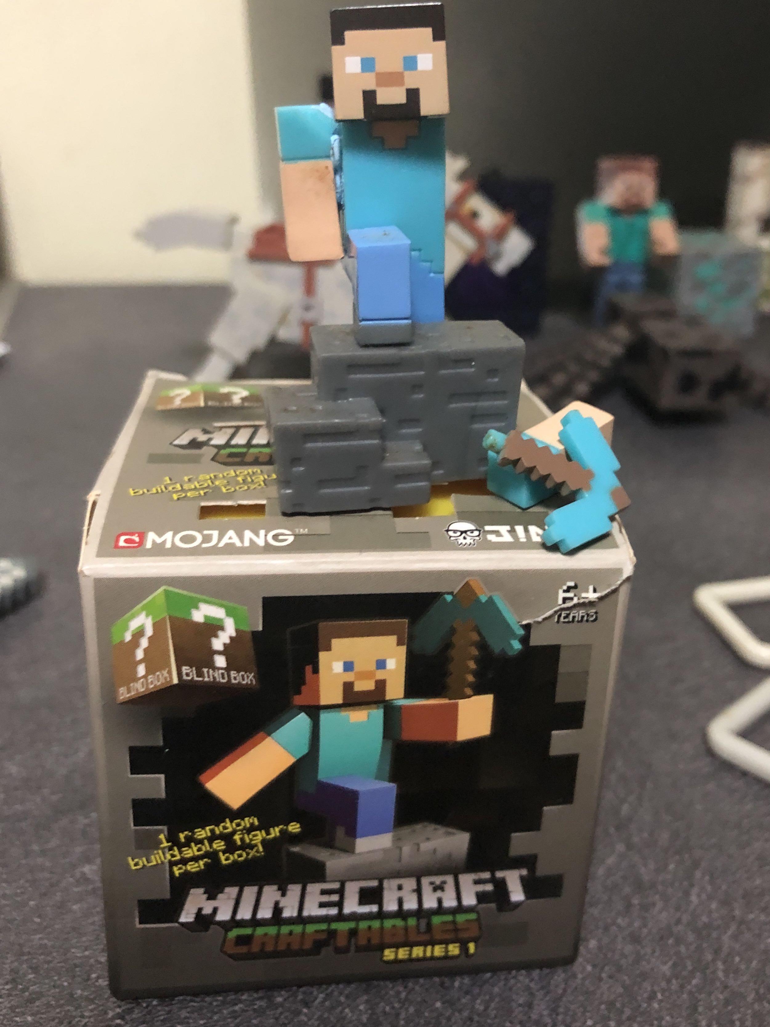 Price reduced ! SALE! original price MOJANG Minecraft figurines pack or ...