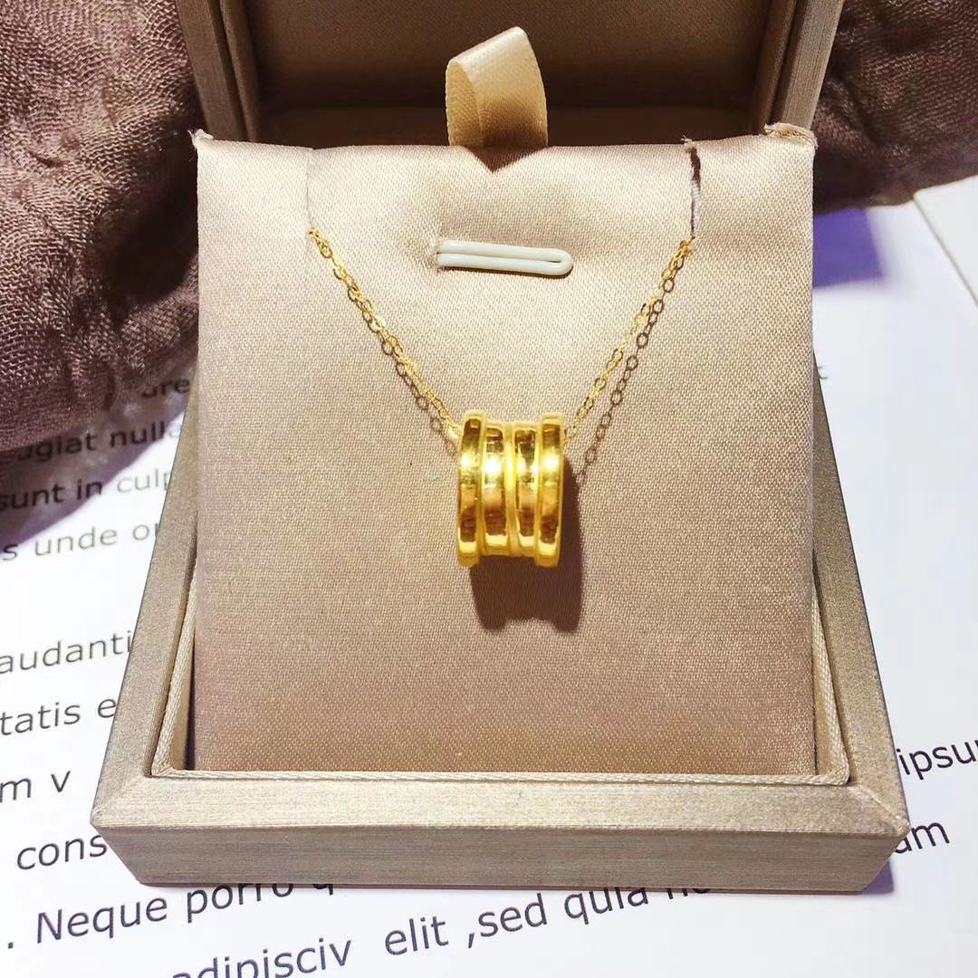 Pure on sale gold necklaces