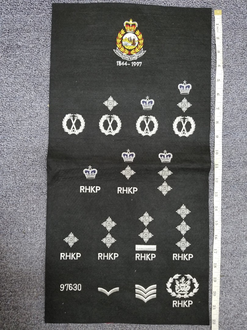 香港 香港警察 徽章類 バッジ パッチ 階級章など 警察 - 雑貨