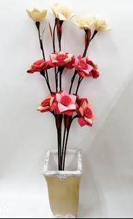 擺設 花 仿真花 人造花 全手工 裝飾 開店 家居 Decorative flower Hand-made artificial flower open shop home decoration
