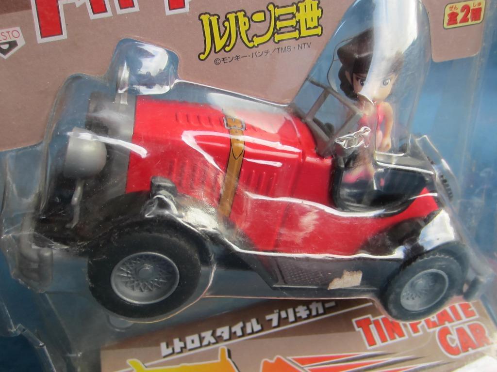 魯邦三世lupin The 3rd 雷朋三世峰不二子上鍊鐵皮車idling Tin Plate Car 興趣及遊戲 玩具 遊戲類 Carousell