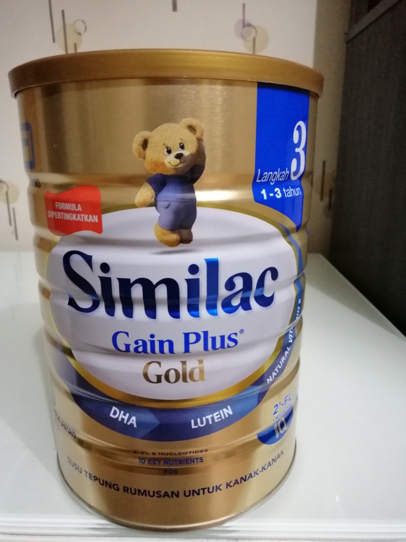 similac gain plus 1 to 3
