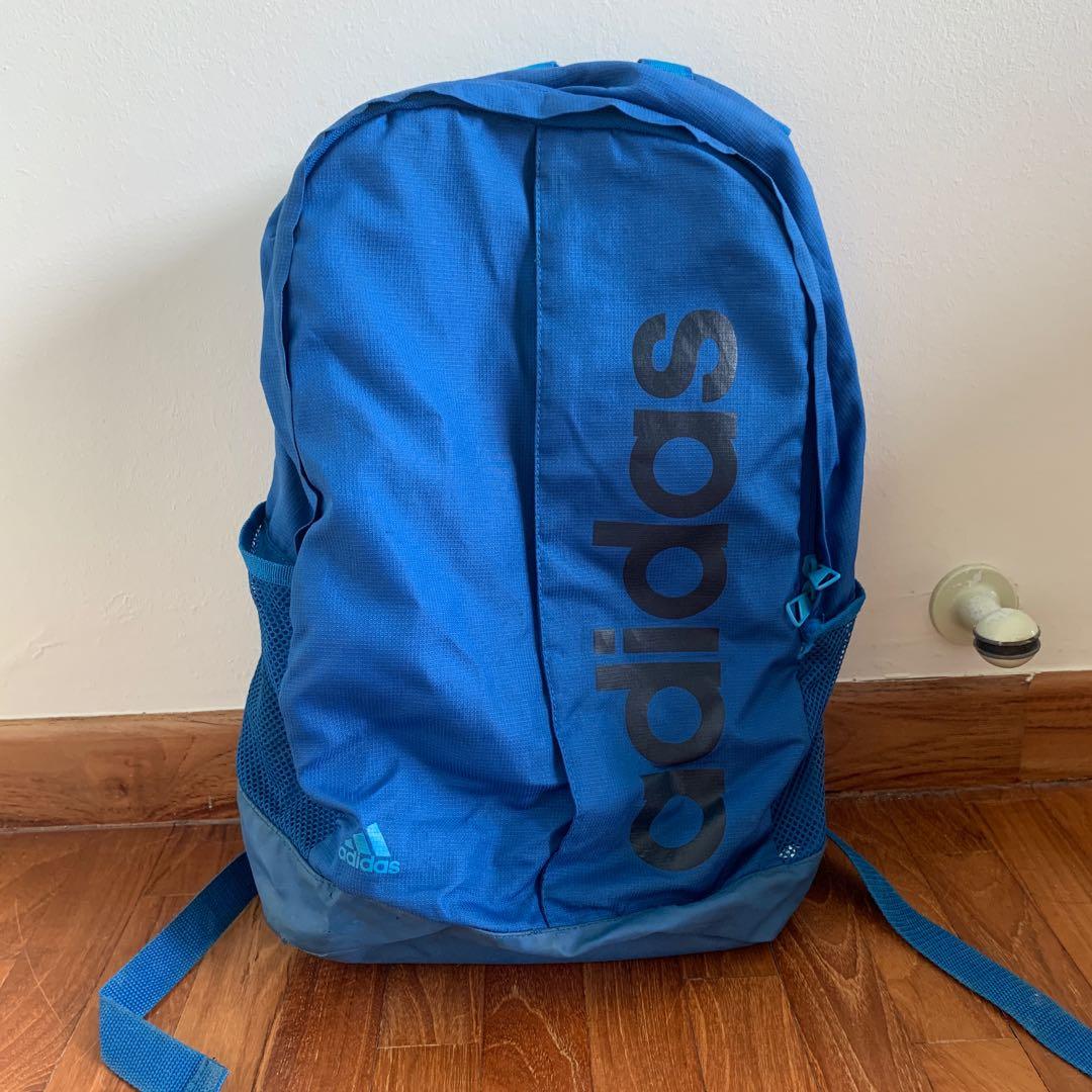 adidas blue backpack