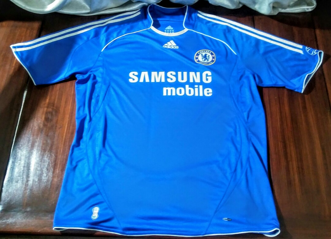 Adidas Chelsea Football Jersey 06 07 Men S Fashion Clothes Tops On Carousell
