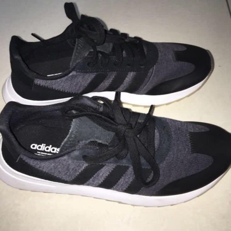 adidas FLB black runner shoes