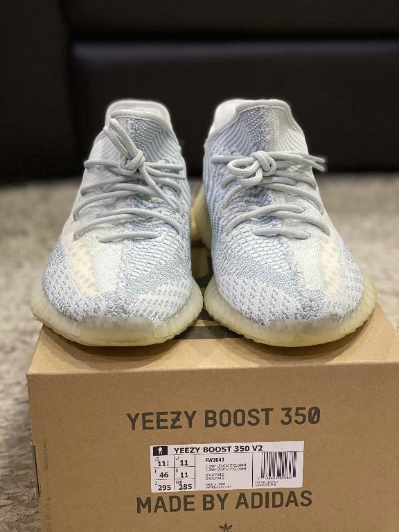 yeezy boost 350 v2 reflective cloud white