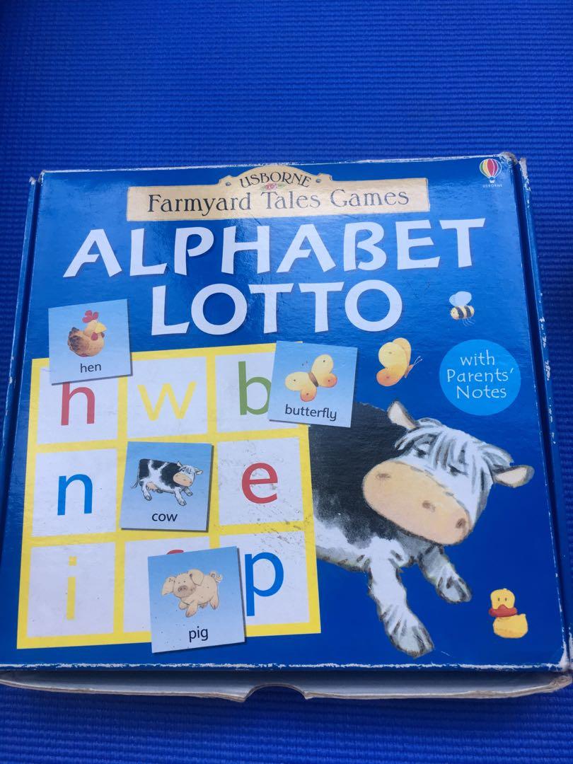 Alphabet lotto, Hobbies & Toys, Toys & Games on Carousell