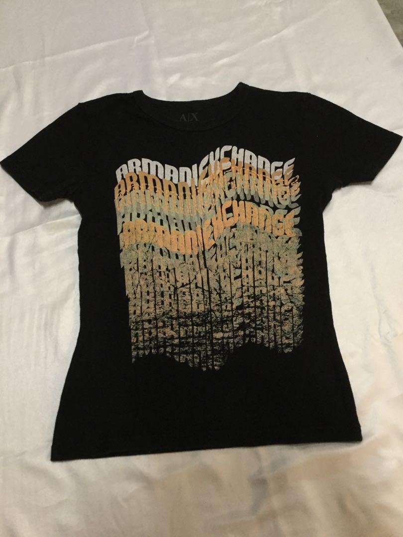 armani exchange tees
