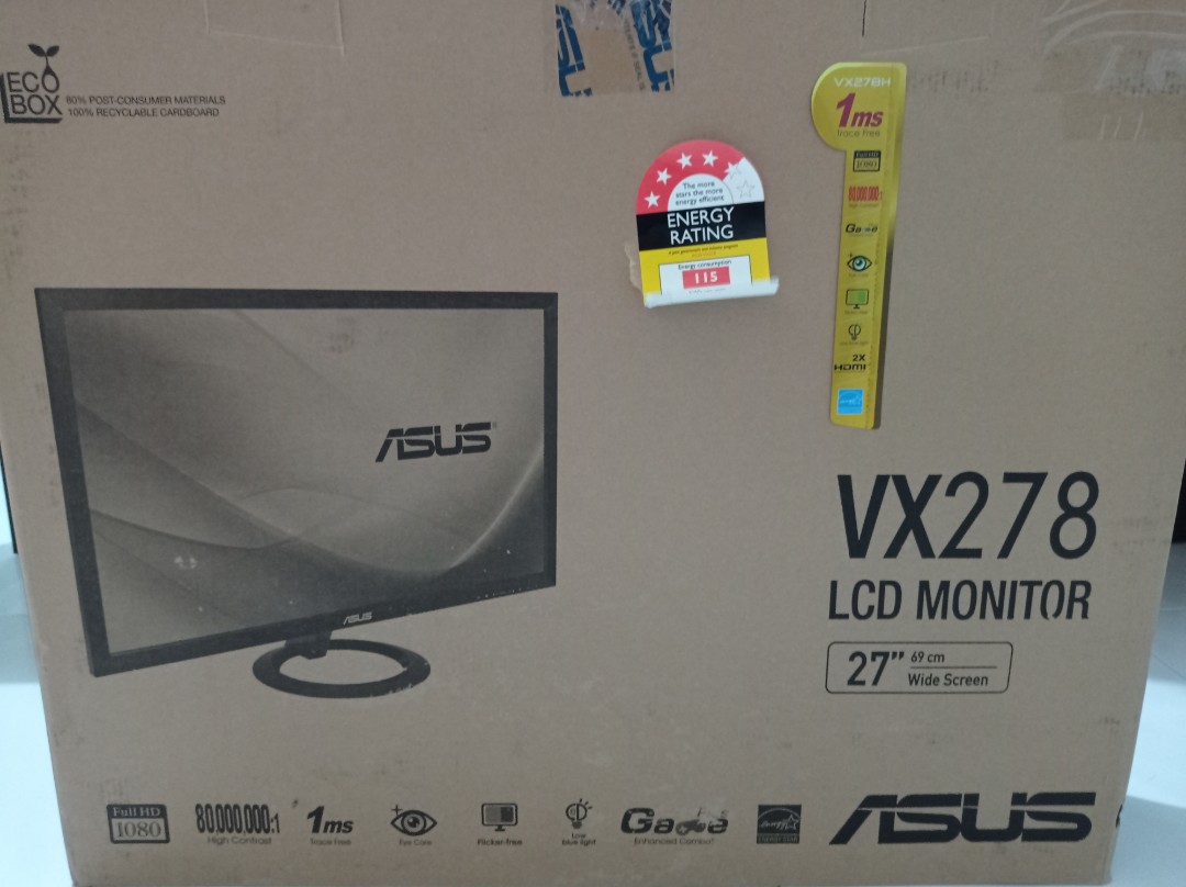 Asus VX278H 27 Inch Gaming Monitor 