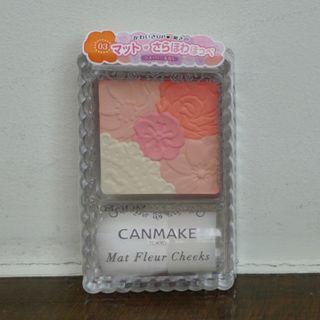 Authentic and Brand New Canmake Mat Fluer Cheeks Blush