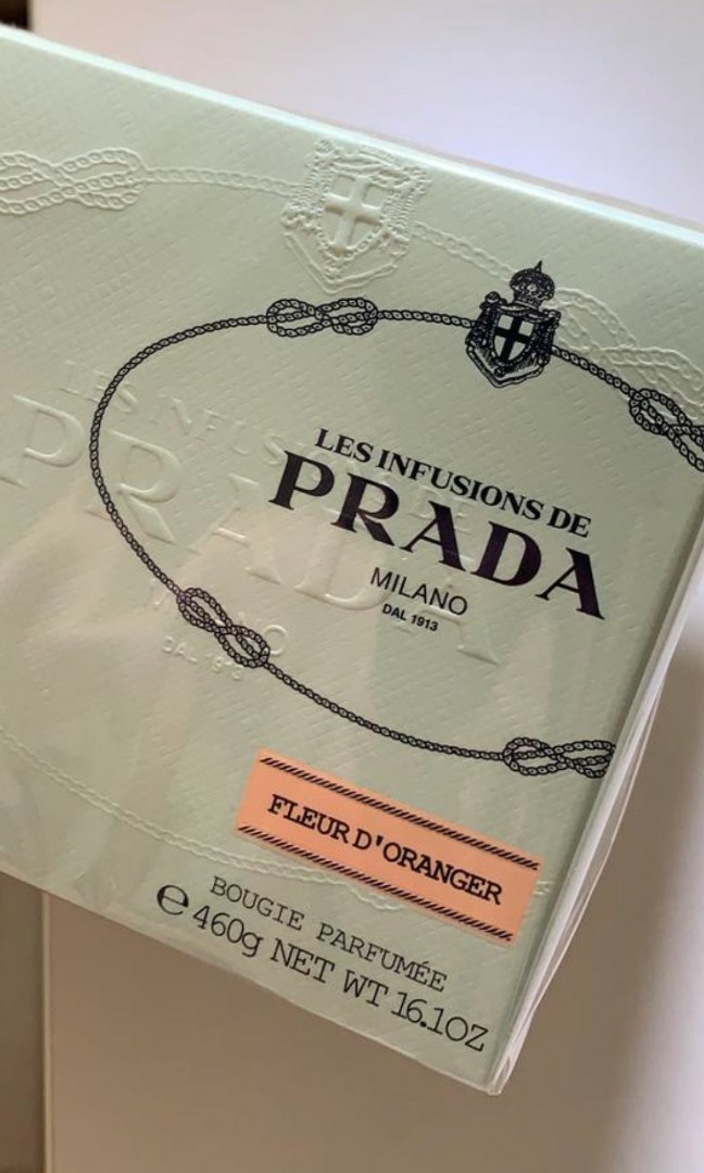 Authentic Prada fragrance candles, Luxury, Accessories on Carousell