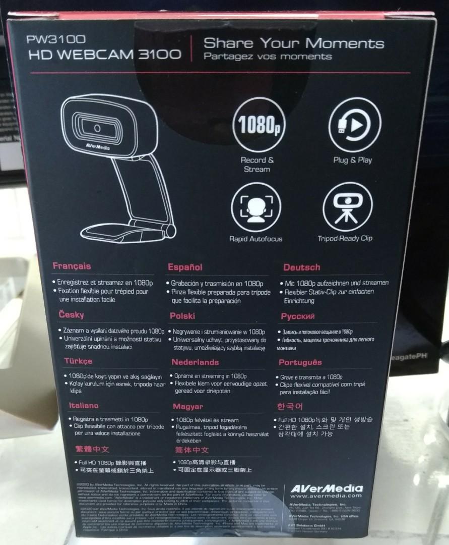 Avermedia pw310 deals