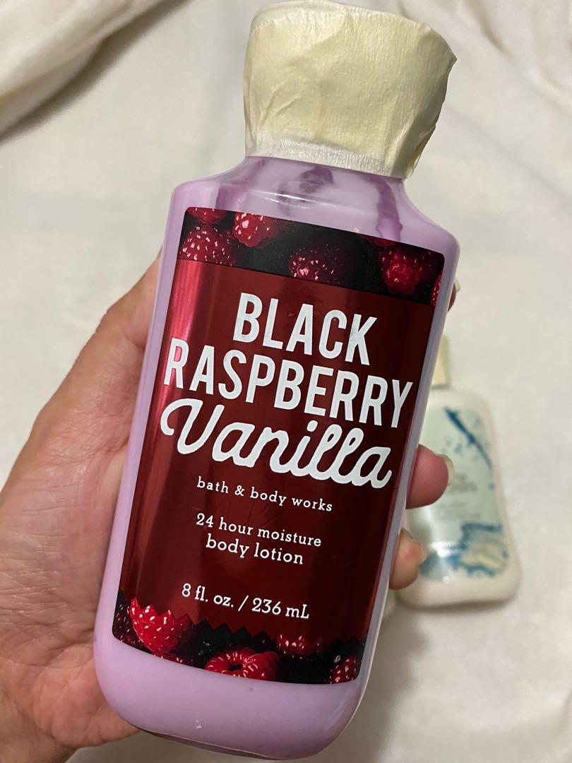 Bath Body Works Black Raspberry Vanilla Lotion Health Beauty Skin Bath Body On Carousell